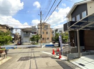 【前面道路含む現地写真】 | 【前道北西側】