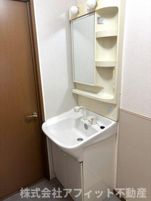 【洗面所】 | セジュールプルミエ B棟 | 洗髪洗面化粧台