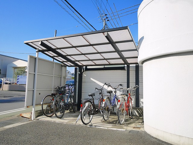 アイリスハイツ2号館のその他共用部分|駐輪場完備です