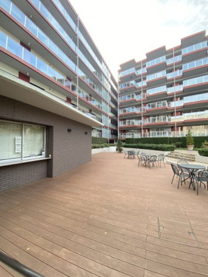 【その他共用部分】 | パークスクエア綱島 | 敷地内ウッドデッキテラス