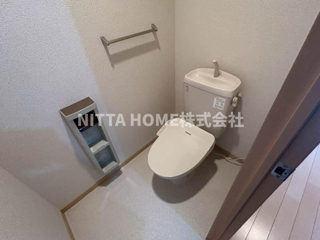 ファミールヨシダⅠ・Ⅱのトイレ|もちろん、ウォシュレット付き★