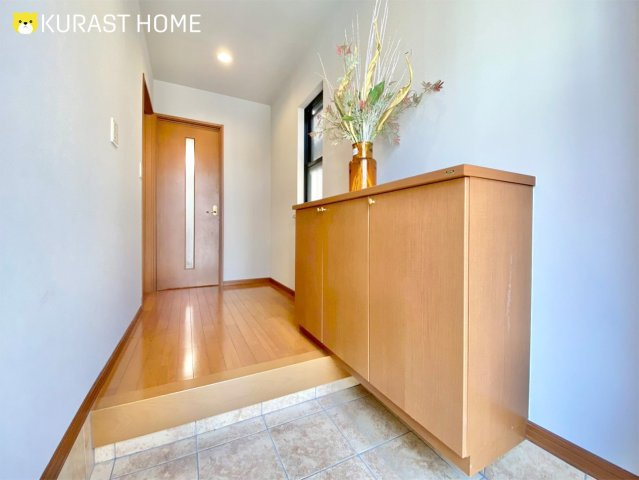 京都市伏見区久我西出町　中古戸建の玄関