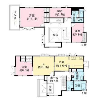 【間取り】 | 金沢区六浦南5丁目