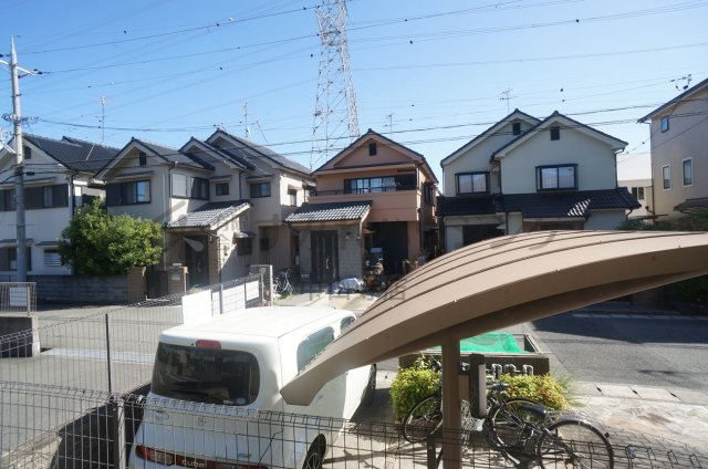 加藤タウンハウスＤ棟の外観