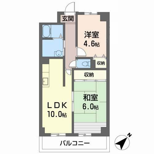 Champs Riviereの間取り