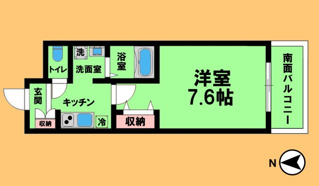 コートデリヴィエール上飯田の間取り