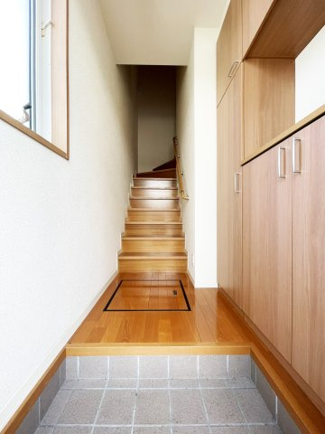 花ぽーと　Ｅ棟の玄関