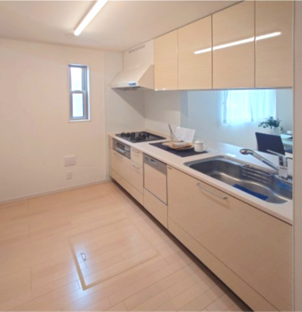 川崎市多摩区長尾七丁目戸建のキッチン