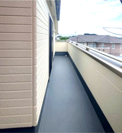 川崎市多摩区長尾七丁目戸建のバルコニー