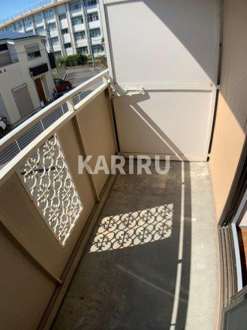 フラワーハイム鶴見のバルコニー