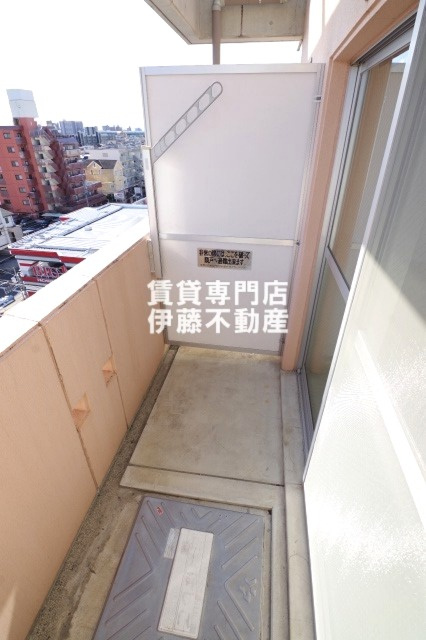 Sun State城北のバルコニー|南向き陽当り良好　※同タイプイメージ画像