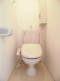 【トイレ】 | ファインアニメート・サザン | 清潔感のあるトイレです