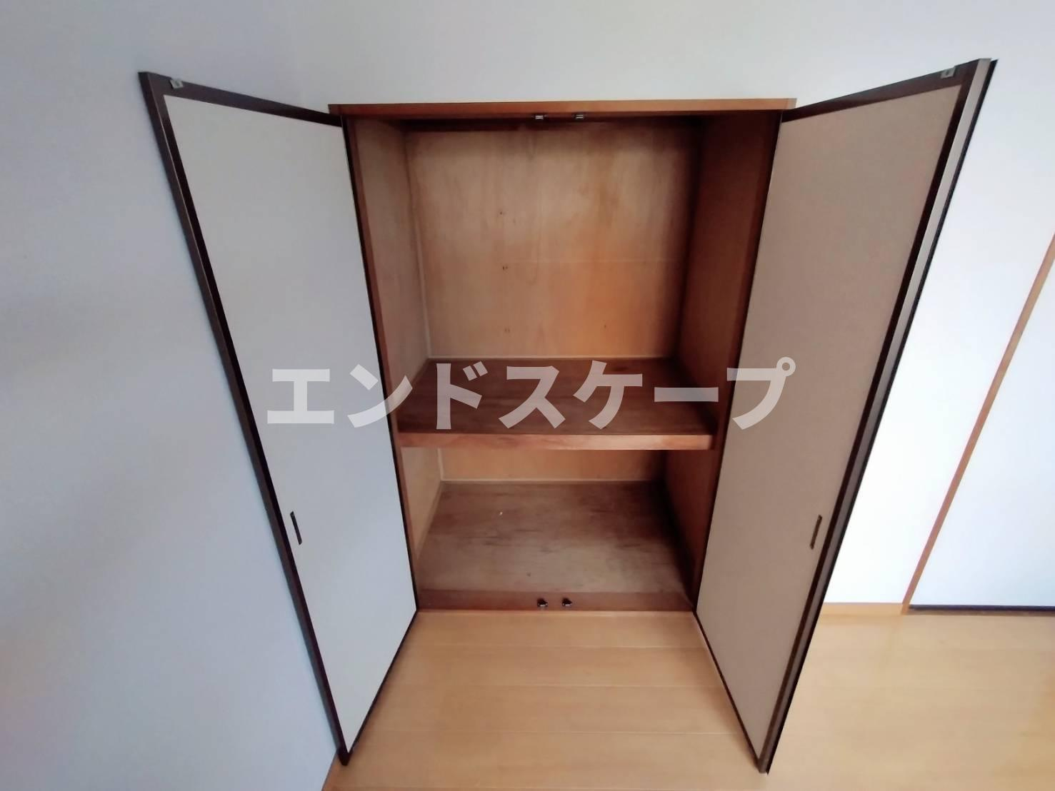笠原ハイツ　Ａの収納|高崎、前橋のお部屋探しはエンドスケープまで！お客様の理想お聞かせ下さい♪