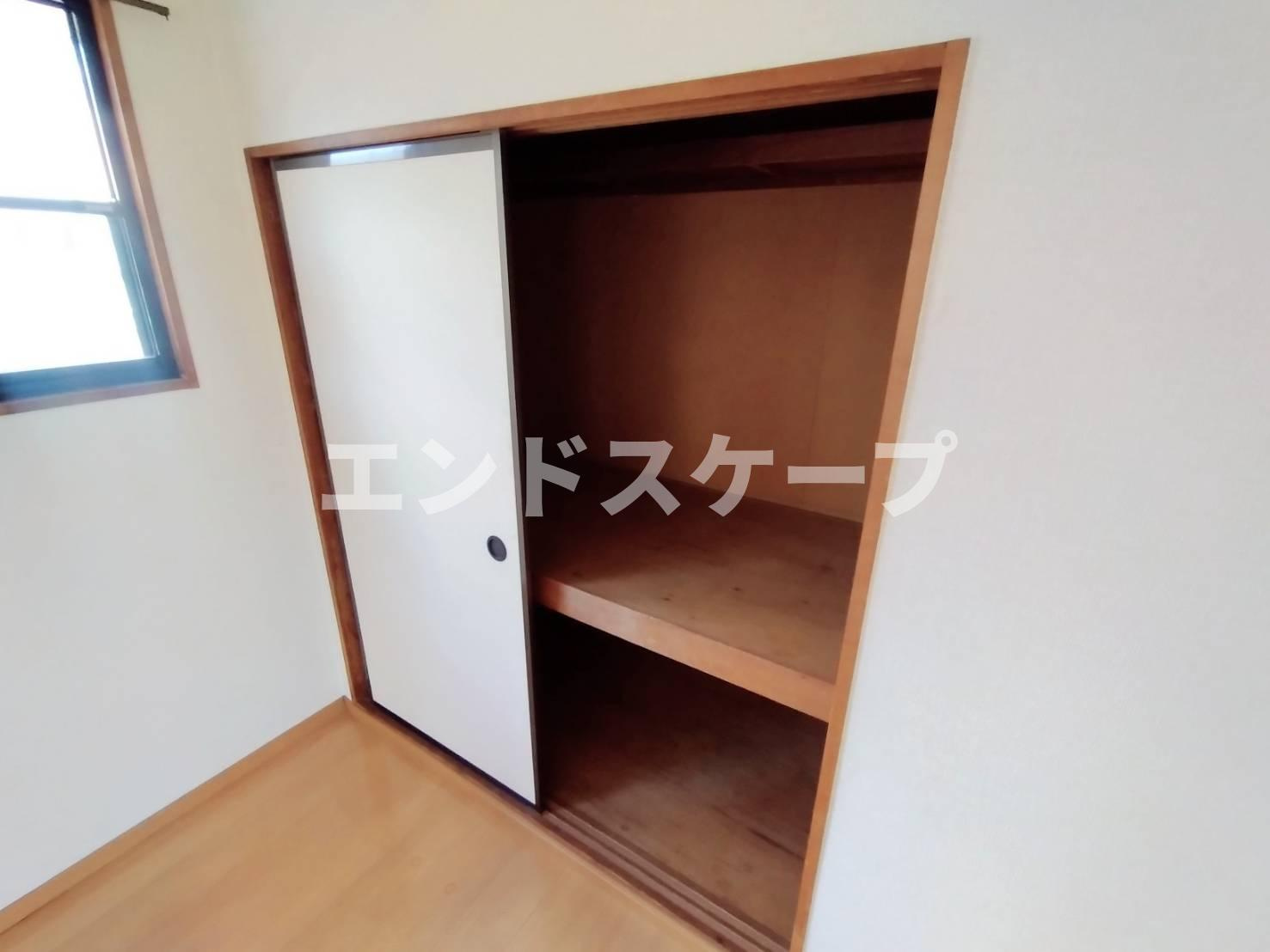 笠原ハイツ　Ａの収納|高崎、前橋のお部屋探しはエンドスケープまで！お客様の理想お聞かせ下さい♪