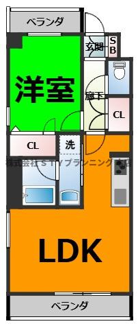 仲介手数料０円！プロビデンス池下の間取り