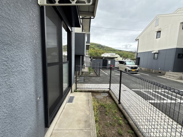 ヒダリタカバネ526のバルコニー