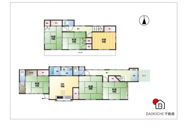 【間取り】 | 東松山市本町1丁目　中古戸建