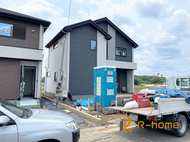 水戸市見川18期　新築戸建て　1号棟の外観|ご予約を頂ければ、『平日』はもちろん『早朝』や『夜間』もご見学可能です♪お気軽にお申し付けください♪