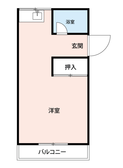 【間取り】 | コーポみどり