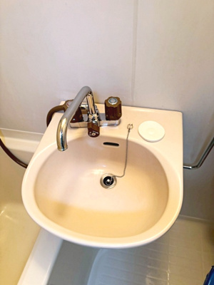 【洗面所】 | ル・スチュディオヨシ | お掃除のしやすいユニットタイプの洗面ボウル