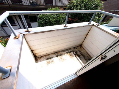 【バルコニー】 | ル・スチュディオヨシ | 洗濯物が干せるバルコニー