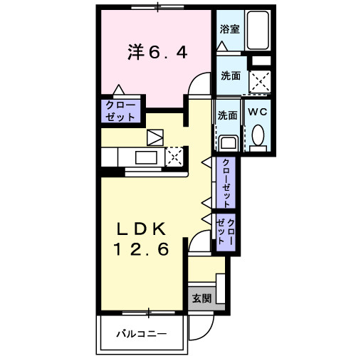 【間取り】 | ジャスパーヒルズⅠ