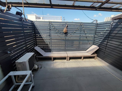 【展望】 | 瓜破サウナ付きテラス