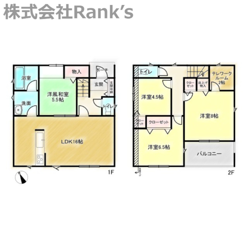神戸市西区玉津町高津橋の間取り