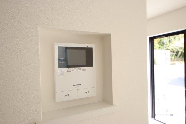 《仲介手数料無料》緑区芝原２丁目16-15(B号棟)新築一戸建てのセキュリティ|撮影日 2024年4月13日 13:00 晴れ