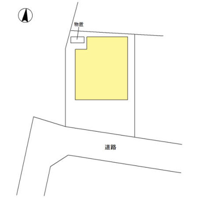 【区画図】 | 小ケ谷貸家