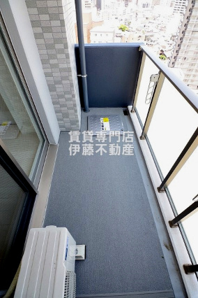 CREST TAPP大曽根Ⅱのバルコニー