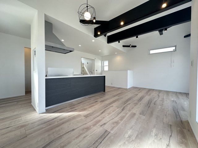 藤沢市葛原デザイナーズハウスの居間・リビング