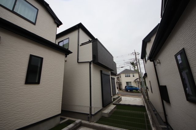 《仲介手数料無料》緑区宮本２丁目29-6(I号棟)新築一戸建てハートフルタウンの外観|撮影日 2025年5月25日 17:00 曇り