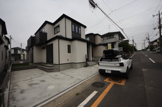 《仲介手数料無料》緑区宮本２丁目29-6(I号棟)新築一戸建てハートフルタウンの外観|撮影日 2025年5月25日 17:00 曇り