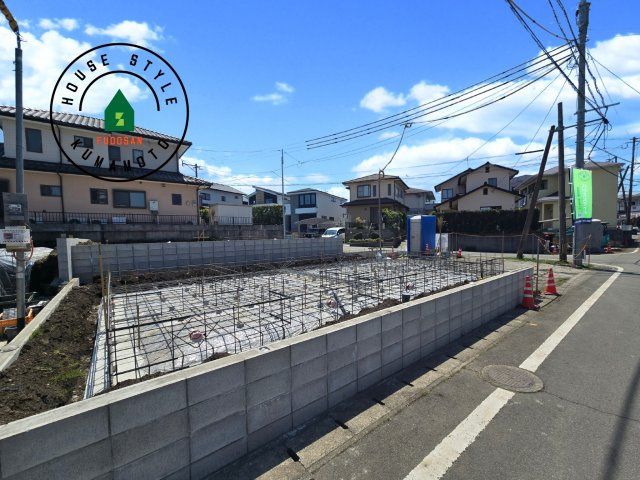 菊池郡菊陽町原水第3-3棟（1号棟）の外観|デザイン性のある外観です。