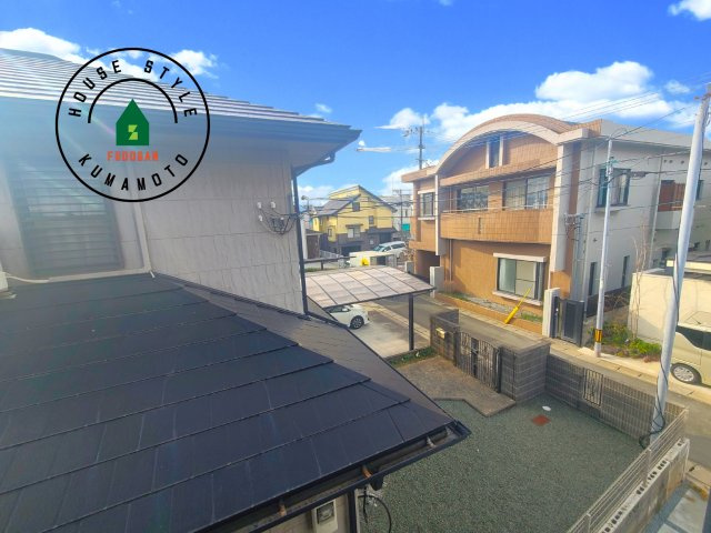 菊池郡菊陽町原水第3-3棟（1号棟）の展望|眺望や窓からの景色が良いと、家で過ごす時間も快適です。