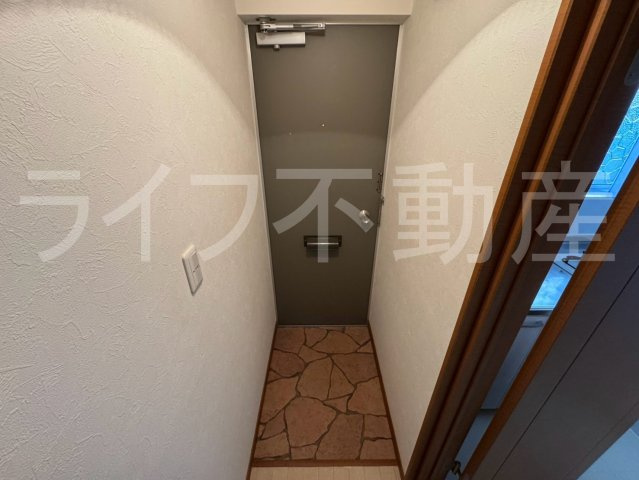 富士屋マンションの玄関|きれいな玄関です