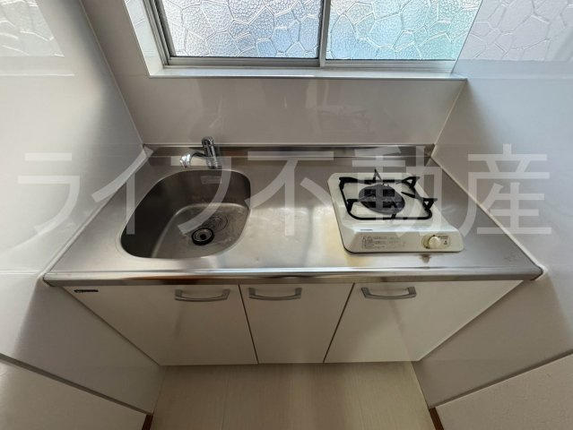 富士屋マンションのキッチン|きれいなキッチンです