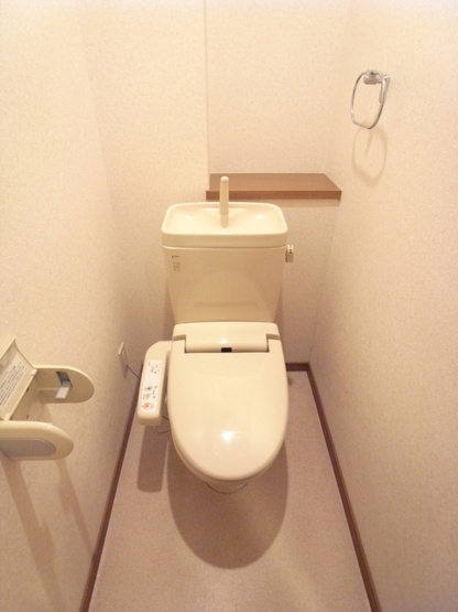 【トイレ】 | 清潔感のあるトイレです