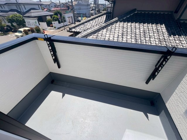 前橋市南町二丁目２４－１期　ＬＩＮＡＧＥ　4号棟のバルコニー