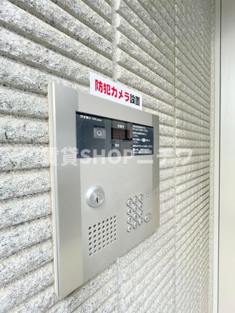 ザ・レジデンス新宿北のセキュリティ|★防犯カメラも設置されています★