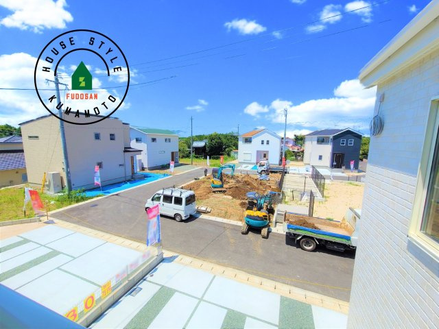 菊池郡菊陽町原水第3-3棟（3号棟）の展望|眺望や窓からの景色が良いと、家で過ごす時間も快適です。