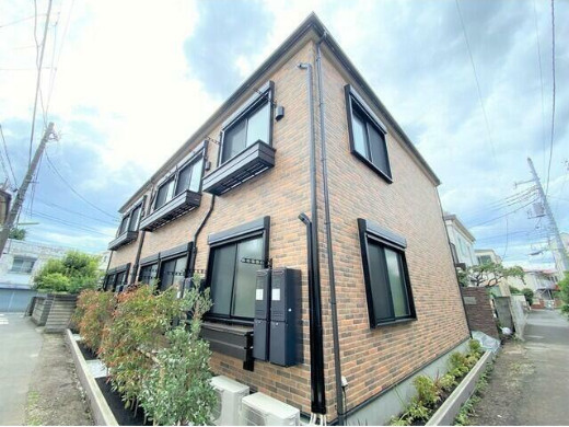 世田谷区羽根木２丁目のアパートの外観