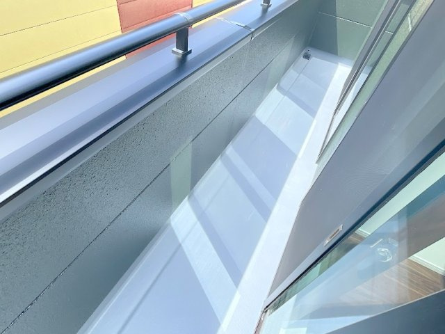 【バルコニー】 | ふじみ野市大井中央4丁目　未入居一戸建住宅　◆限定1棟◆(ふじみ野店) | 2部屋から出入りできる便利なバルコニー！