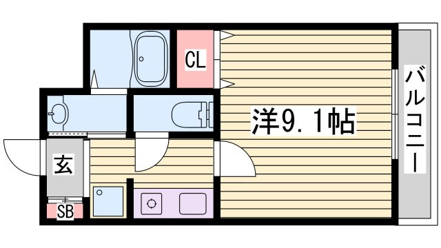 トラント メゾンの間取り