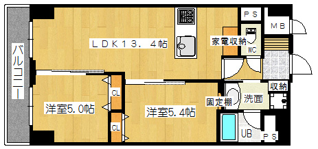 JOY橿原の間取り