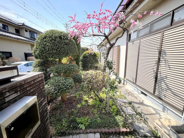 あきる野市秋留2丁目　中古戸建の庭