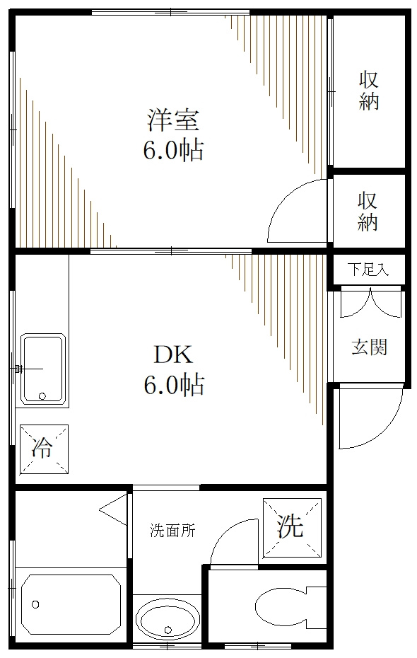 蓮田ビルの間取り