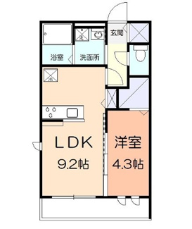 【間取り】 | アンソレイエⅡ