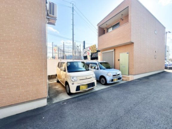 花ぽーとⅢの駐車場|駐車スペースもあります